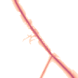 Daytime road noise heatmap for PR6 8DD