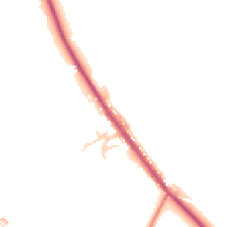 Daytime road noise heatmap for PR6 8DE