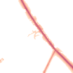 Daytime road noise heatmap for PR6 8DL