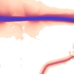 Daytime road noise heatmap for PR6 8EE