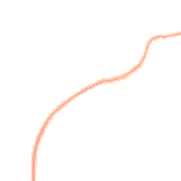 Night-time road noise heatmap for PR6 8FA