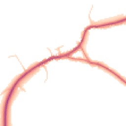 Daytime road noise heatmap for PR6 8FE
