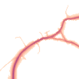 Daytime road noise heatmap for PR6 8HP
