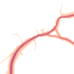 Daytime road noise heatmap for PR6 8HS