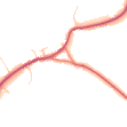 Daytime road noise heatmap for PR6 8JH