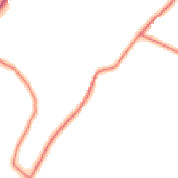 Daytime road noise heatmap for PR6 8PA