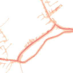 Daytime road noise heatmap for PR6 8RL
