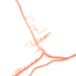 Daytime road noise heatmap for PR6 8SA