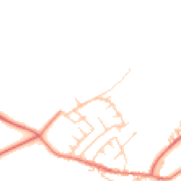 Daytime road noise heatmap for PR6 8SP