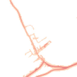 Daytime road noise heatmap for PR6 8SY