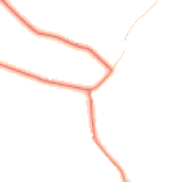 Daytime road noise heatmap for PR6 8TF