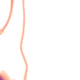 Night-time road noise heatmap for PR6 8TR