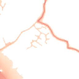 Daytime road noise heatmap for PR6 9AP