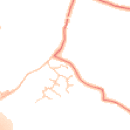 Daytime road noise heatmap for PR6 9BB