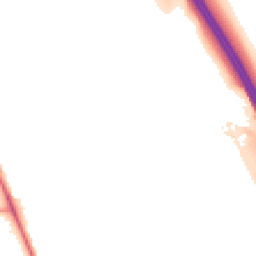 Night-time road noise heatmap for PR6 9ED