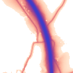Daytime road noise heatmap for PR6 9EN