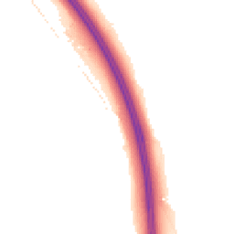 Night-time road noise heatmap for PR6 9EP