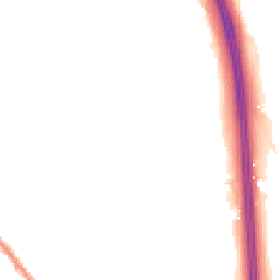 Night-time road noise heatmap for PR6 9ES