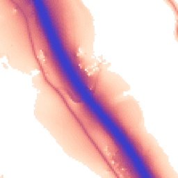 Daytime road noise heatmap for PR6 9FP