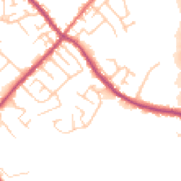 Daytime road noise heatmap for PR6 9FR