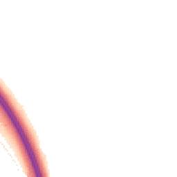 Night-time road noise heatmap for PR6 9HA