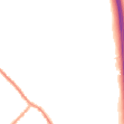 Night-time road noise heatmap for PR6 9PE