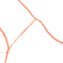 Night-time road noise heatmap for PR6 9PY