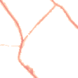 Night-time road noise heatmap for PR6 9QS