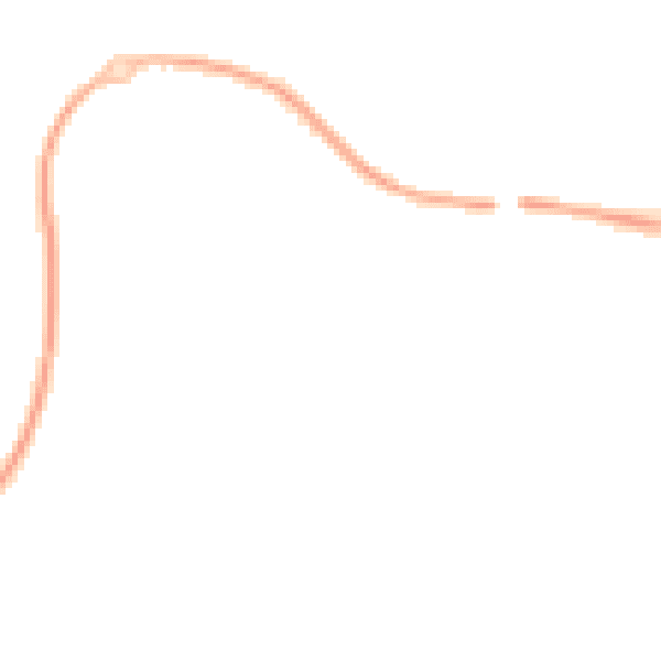 Night-time road noise heatmap for PR7 1SX
