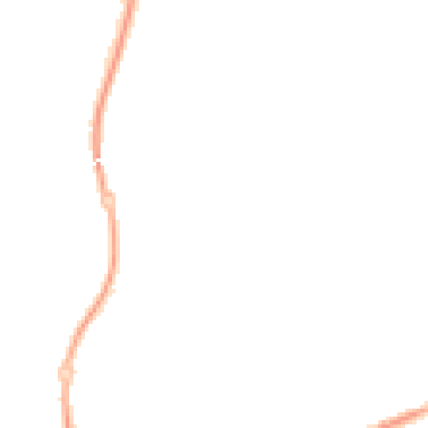 Night-time road noise heatmap for PR7 2FS