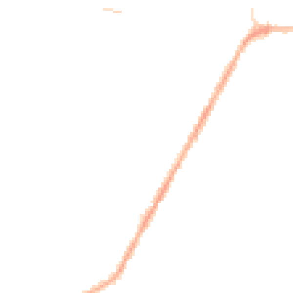 Night-time road noise heatmap for PR7 2JT