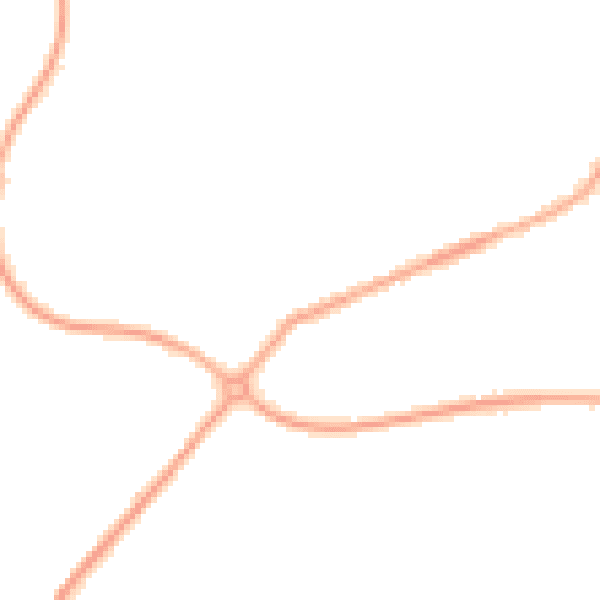 Night-time road noise heatmap for PR7 2NW