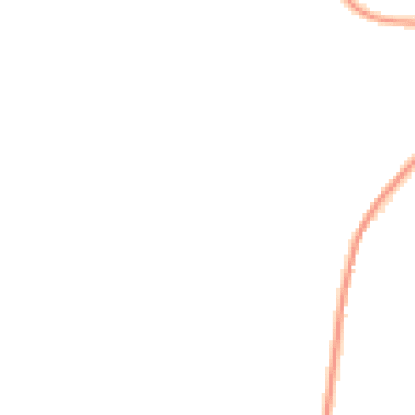 Night-time road noise heatmap for PR7 3BN