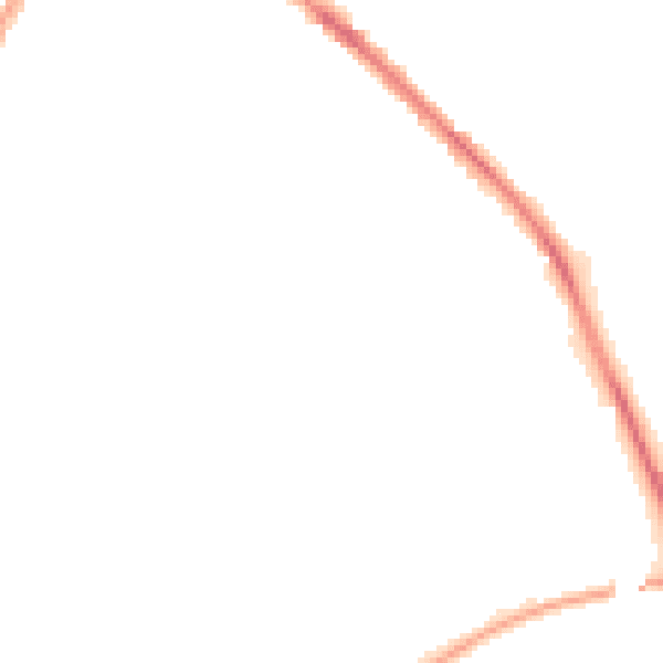 Night-time road noise heatmap for PR7 3DF