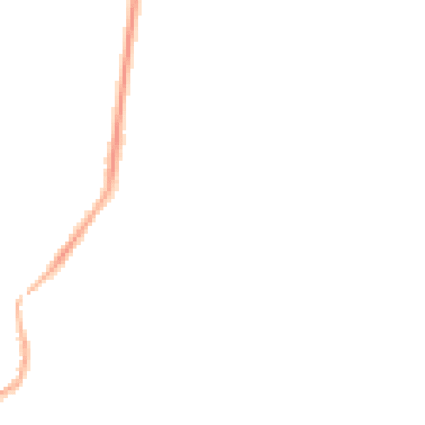 Night-time road noise heatmap for PR7 4PG