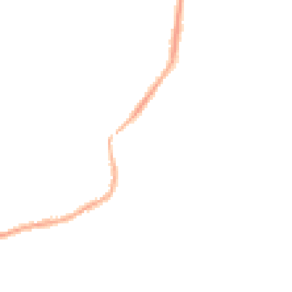 Night-time road noise heatmap for PR7 4QL