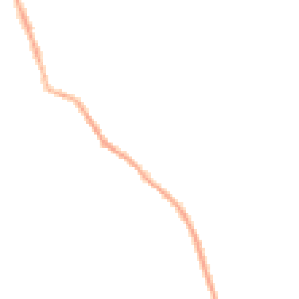 Night-time road noise heatmap for PR7 5FP