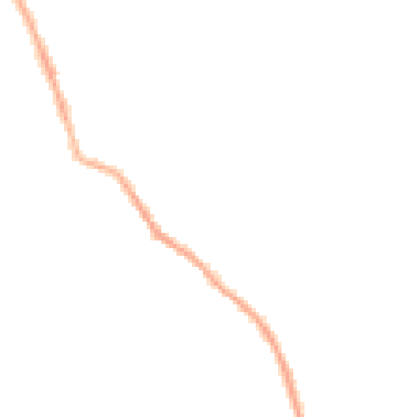 Night-time road noise heatmap for PR7 5FR
