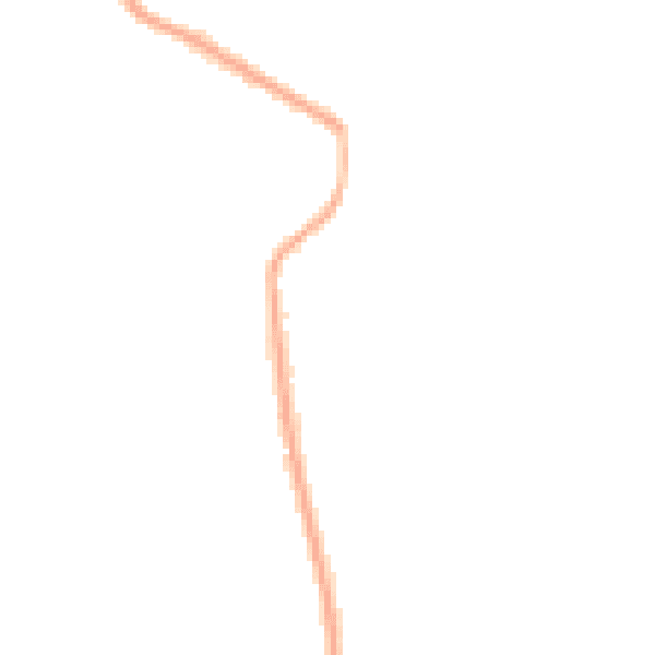Night-time road noise heatmap for PR7 5FX