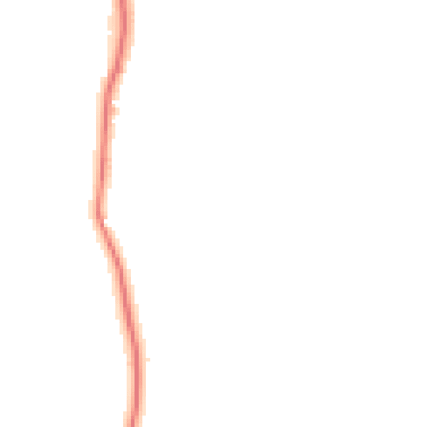 Night-time road noise heatmap for PR7 5JE