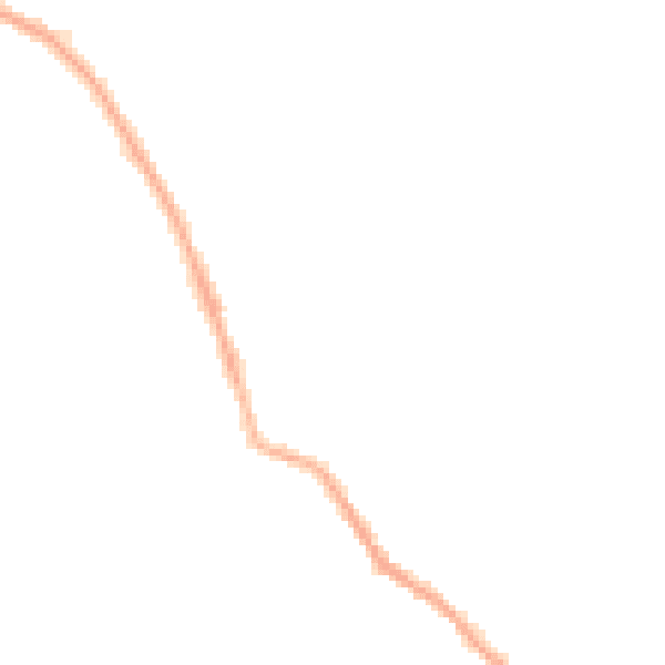 Night-time road noise heatmap for PR7 5QG