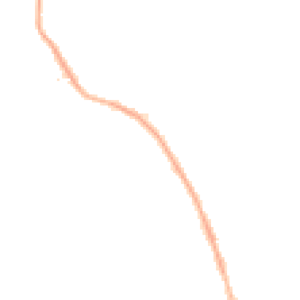 Night-time road noise heatmap for PR7 5SH
