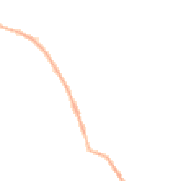 Night-time road noise heatmap for PR7 5SY