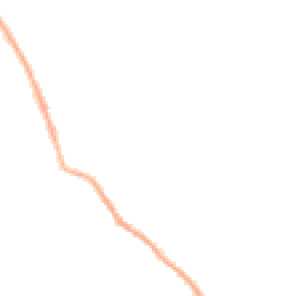 Night-time road noise heatmap for PR7 5TN