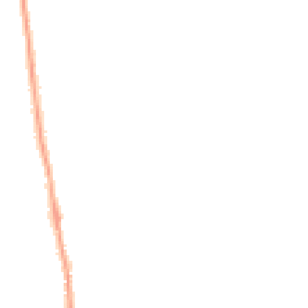 Night-time road noise heatmap for PR7 6FP