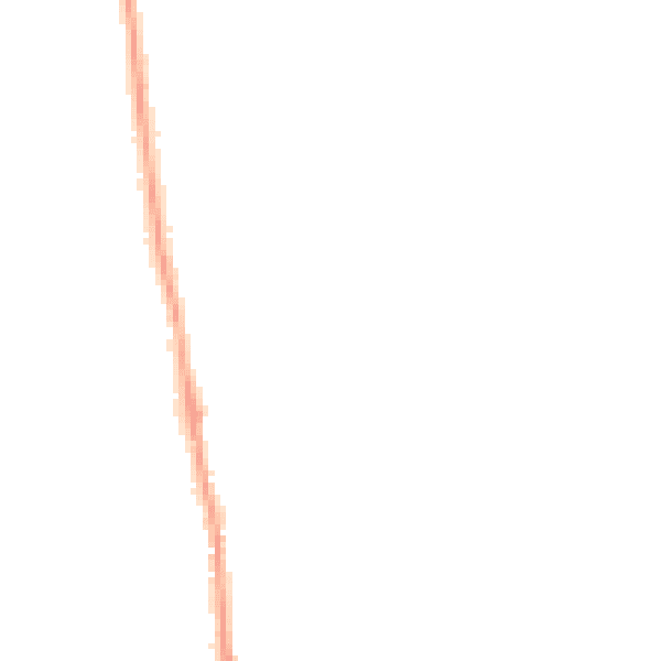 Night-time road noise heatmap for PR7 6JS