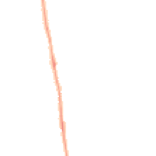 Night-time road noise heatmap for PR7 6LN