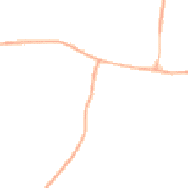 Night-time road noise heatmap for PR7 6LX