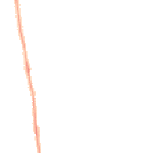 Night-time road noise heatmap for PR7 6QU