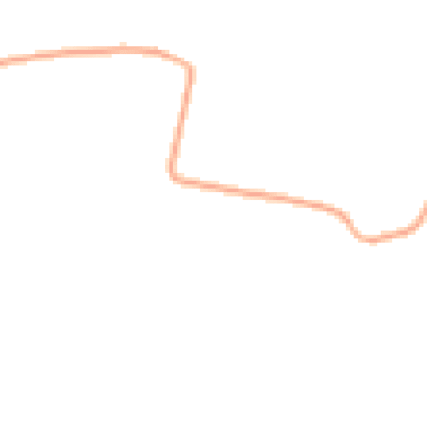 Night-time road noise heatmap for PR7 7GU